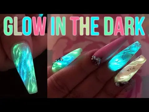 Glow in the Dark Pigment Set - NGS-002 - Superfine   Naio Nails