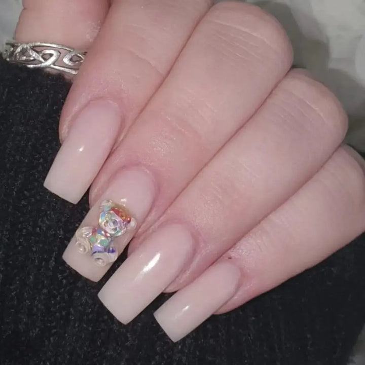 Warm Beige Cover Pink Acrylic Powder 12g - 195g   Naio Nails