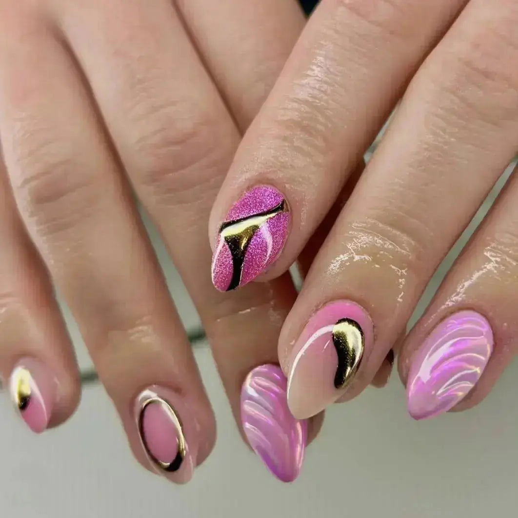 Flamingo Fizz - UGGP-A0343 Urban Graffiti Gel Polish 15ml   Naio Nails