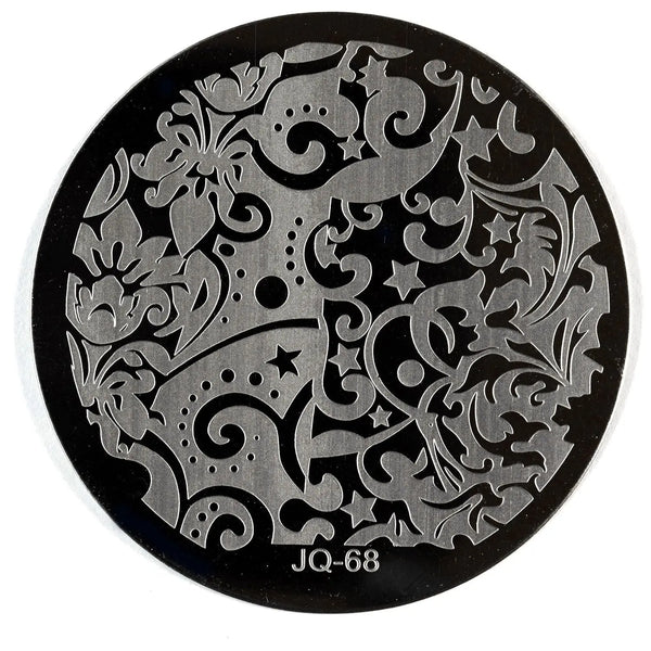 Stamping Plate - JQ-68   Naio Nails