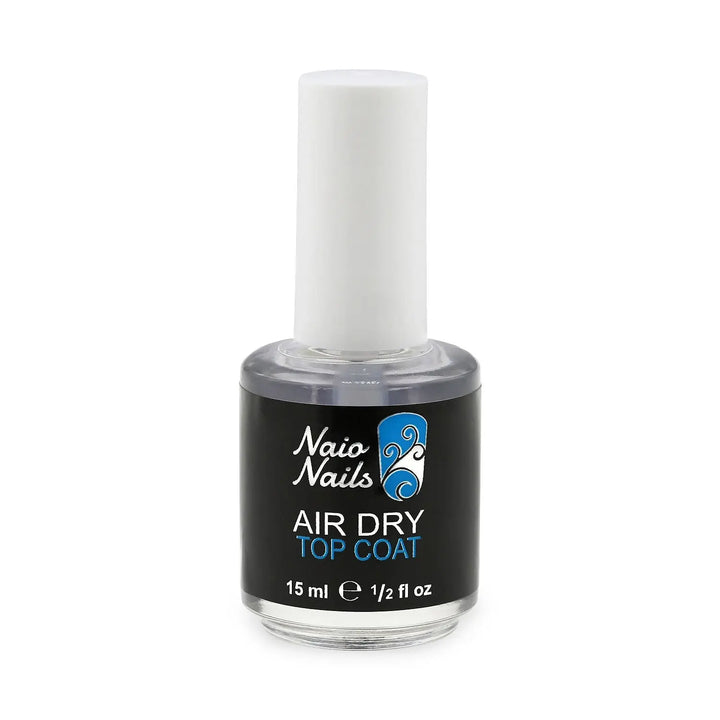 Air Dry Top Coat 15ml   Naio Nails