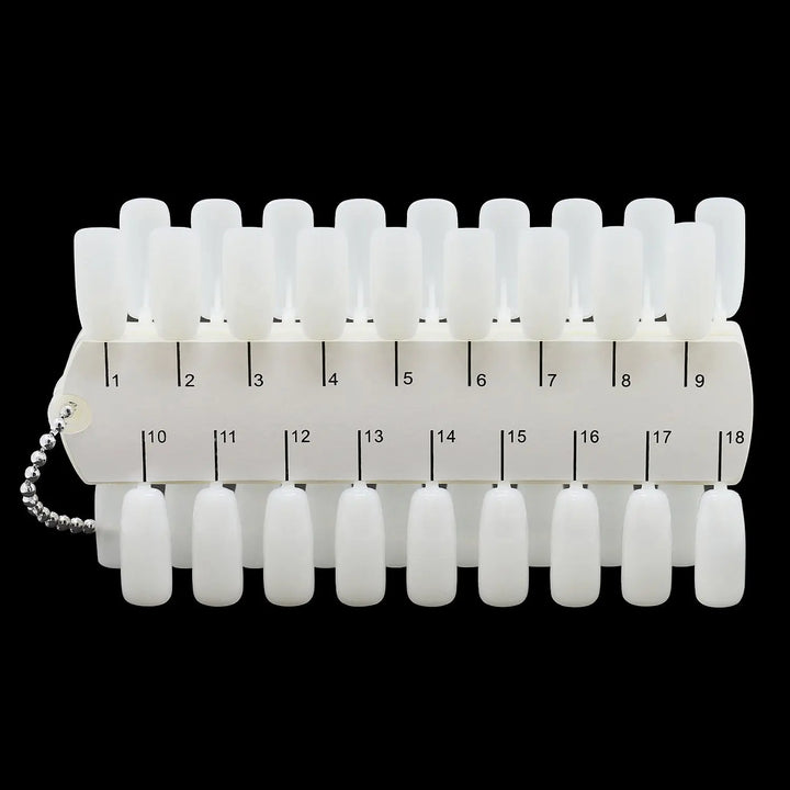 Chain Colour Display Chart - 36 Tip   Naio Nails
