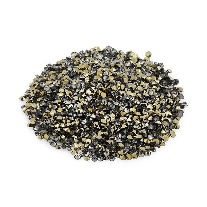 Charcoal Crystals - 1mm   Naio Nails