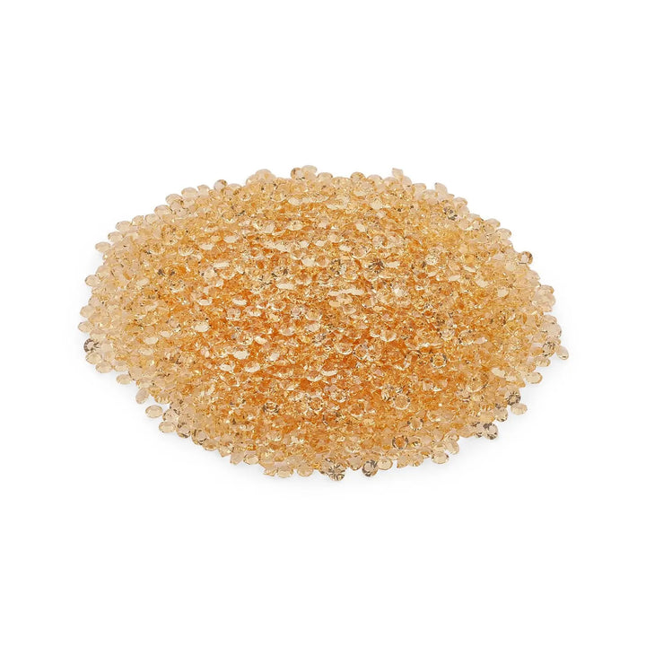 Clear Peach Crystals - 1mm   Naio Nails