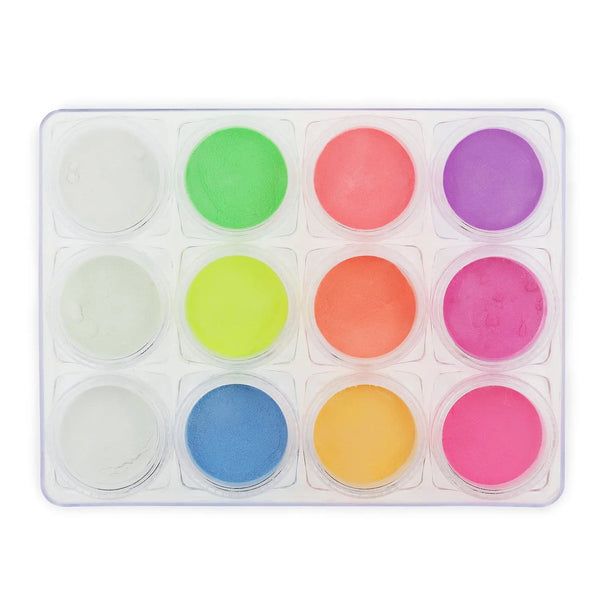 Glow in the Dark Pigment Set - NGS-002 - Superfine   Naio Nails
