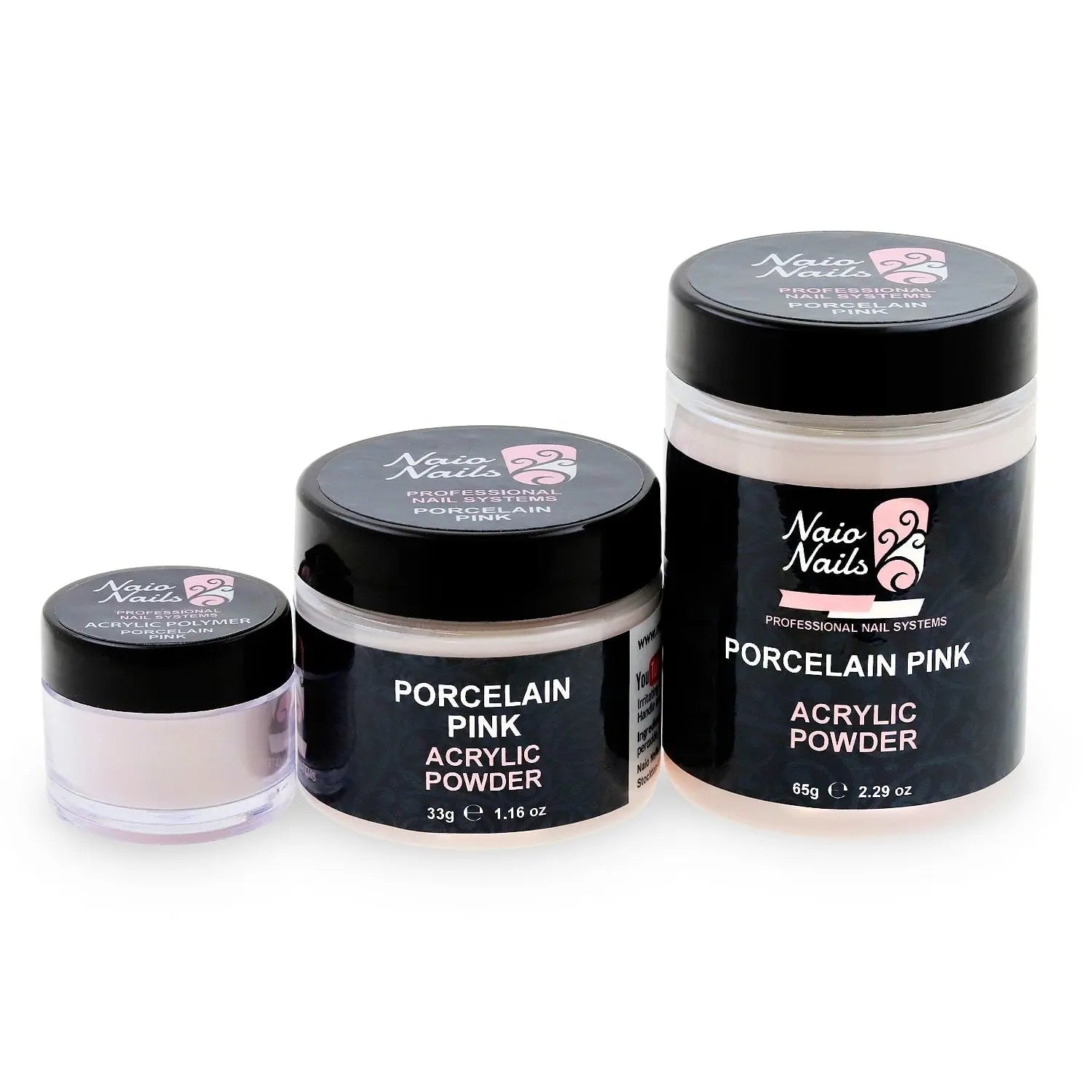 Porcelain Foundation Acrylic Powder 12g - 195g   Naio Nails