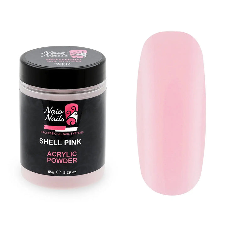 Shell Pink Acrylic Powder 12g - 195g   Naio Nails