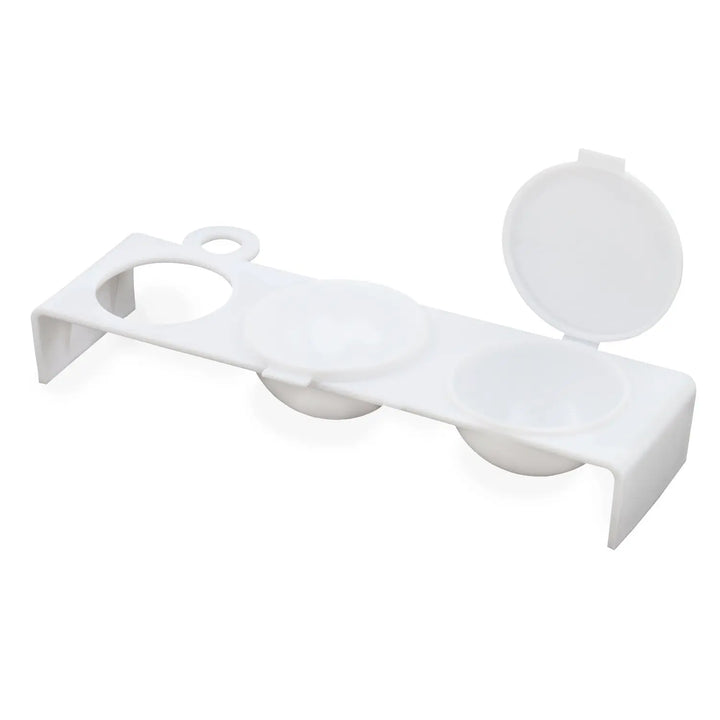 Triple Plastic Dappen Dish   Naio Nails