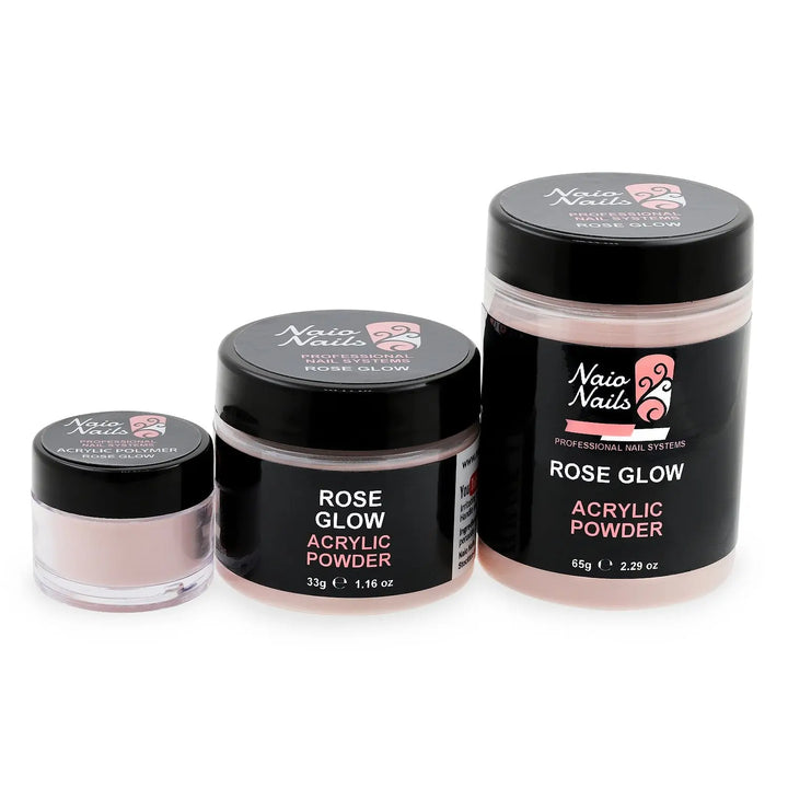 Rose Glow Acrylic Powder 12g - 195g   Naio Nails