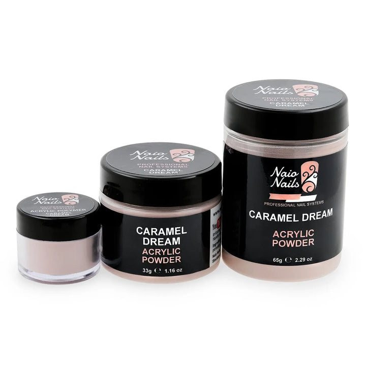 Caramel Dream Acrylic Powder 12g - 195g   Naio Nails