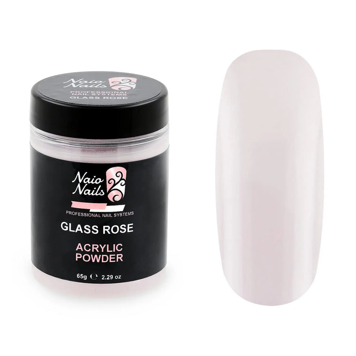 Glass Rose Acrylic Powder 12g - 195g   Naio Nails
