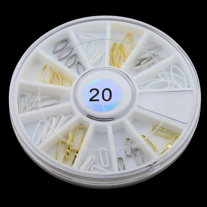Metallic Nail Art Decals - Elliptics   Naio Nails