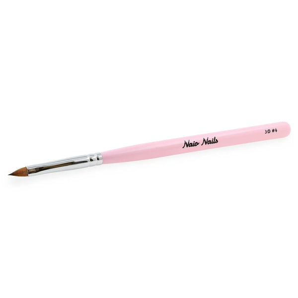 Pure Kolinsky 3D Nail Art Brush #4   Naio Nails