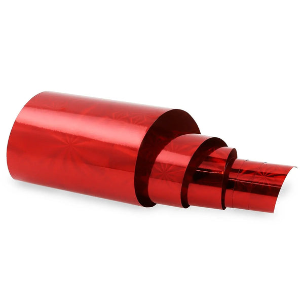 NF-012 Red Starburst - Transfer Foil Strip   Naio Nails