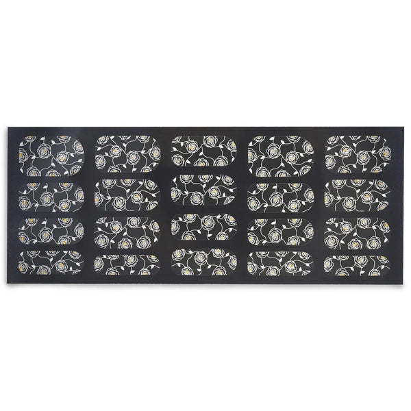 White Rose - Sticker Sheet   Naio Nails