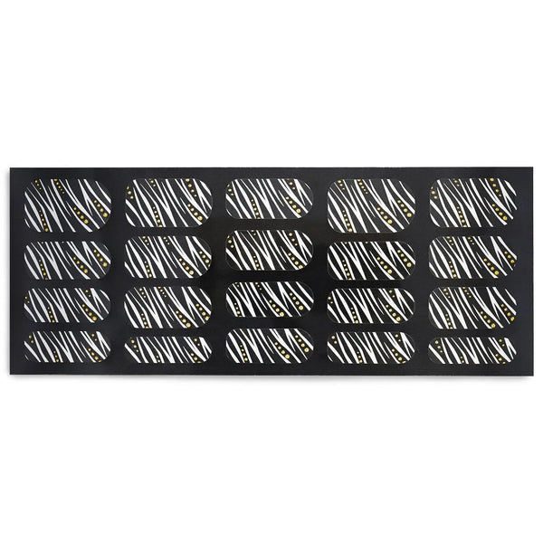 Zebra Print - Sticker Sheet   Naio Nails