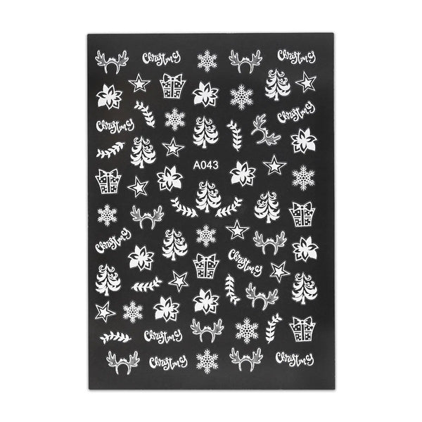 Christmas Sticker - Festive Designs & Presents   Naio Nails