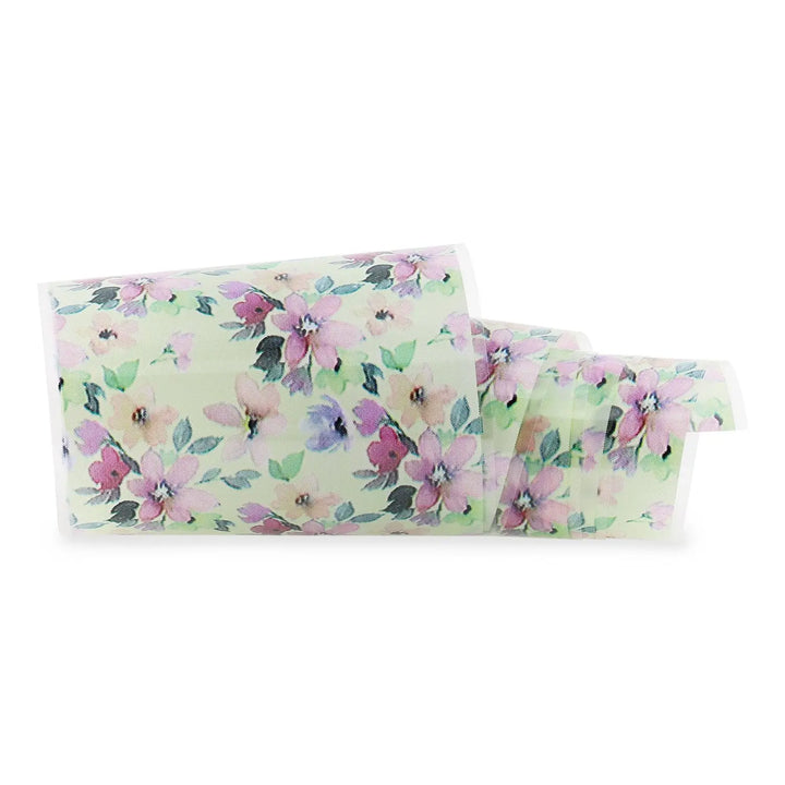 NF-056 Springtime Floral - Transfer Foil Strip   Naio Nails