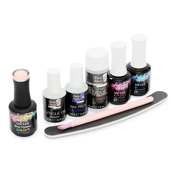 Gel Polish Starter Kit - Nude   Naio Nails