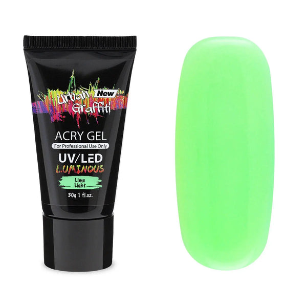 Luminous AcryGel - Lime Light 30g   Naio Nails