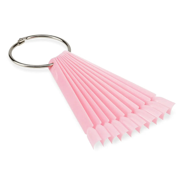Pink Colour Display Fan - Pack of 50   Naio Nails