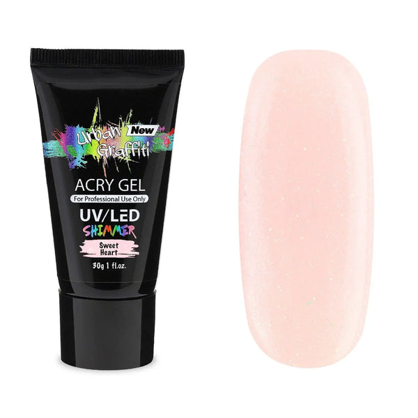 Shimmer AcryGel - Sweet Heart 30g   Naio Nails