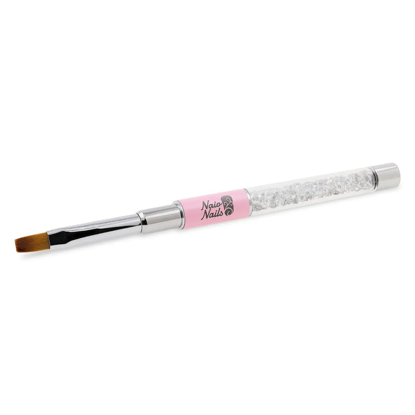 Crystal Gel Brush - Flat #6   Naio Nails