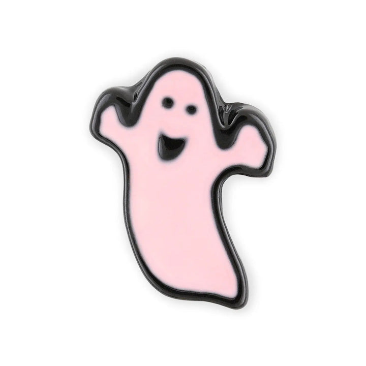 Pot of 4 Pink Ghost Halloween Charms   Naio Nails
