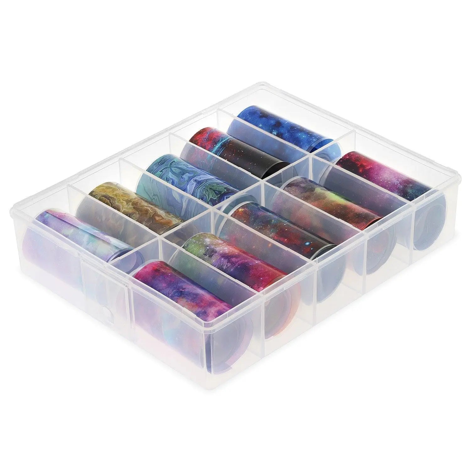 NFS-004 Cosmic, Galaxy & Marble - Transfer Foil Set   Naio Nails