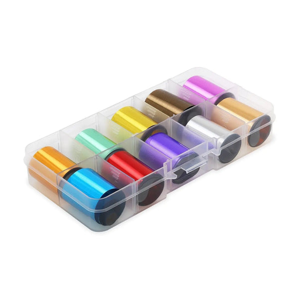 NFS-012 Metallic - Transfer Foil Set   Naio Nails