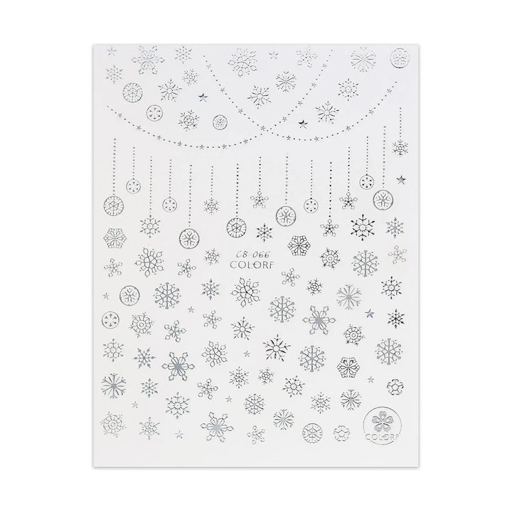 Christmas Sticker - Snowflake Selection 3   Naio Nails