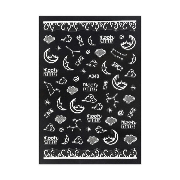 Constellation & Moon - Sticker Sheet   Naio Nails