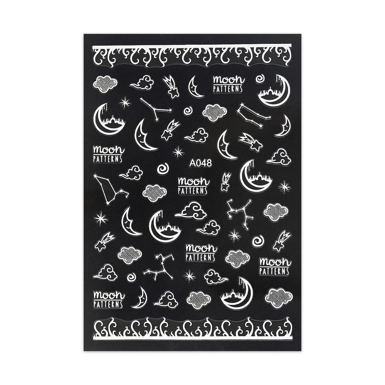 Constellation & Moon - Sticker Sheet   Naio Nails