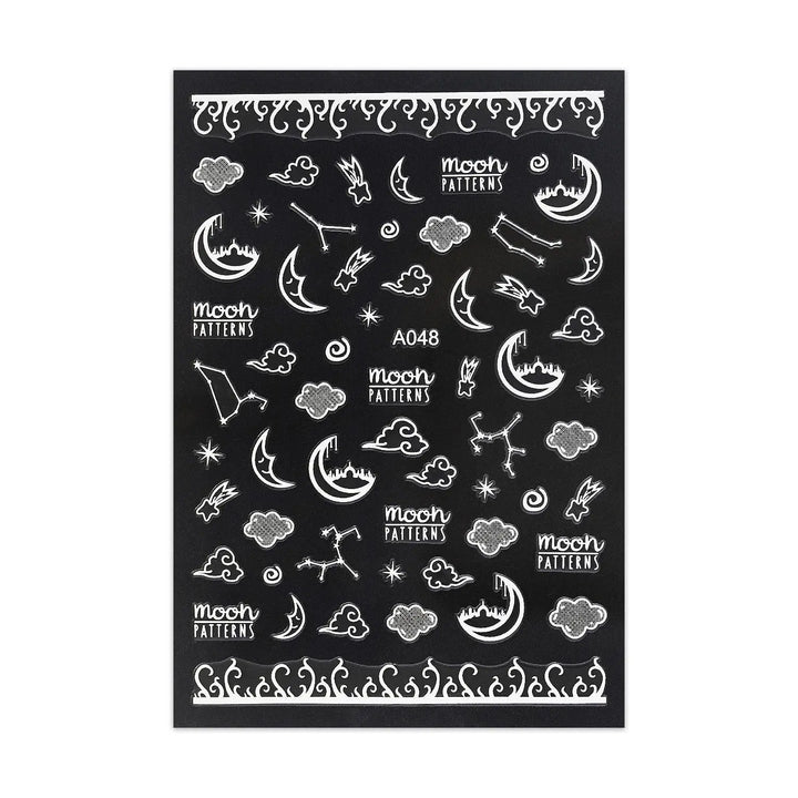 Constellation & Moon - Sticker Sheet   Naio Nails