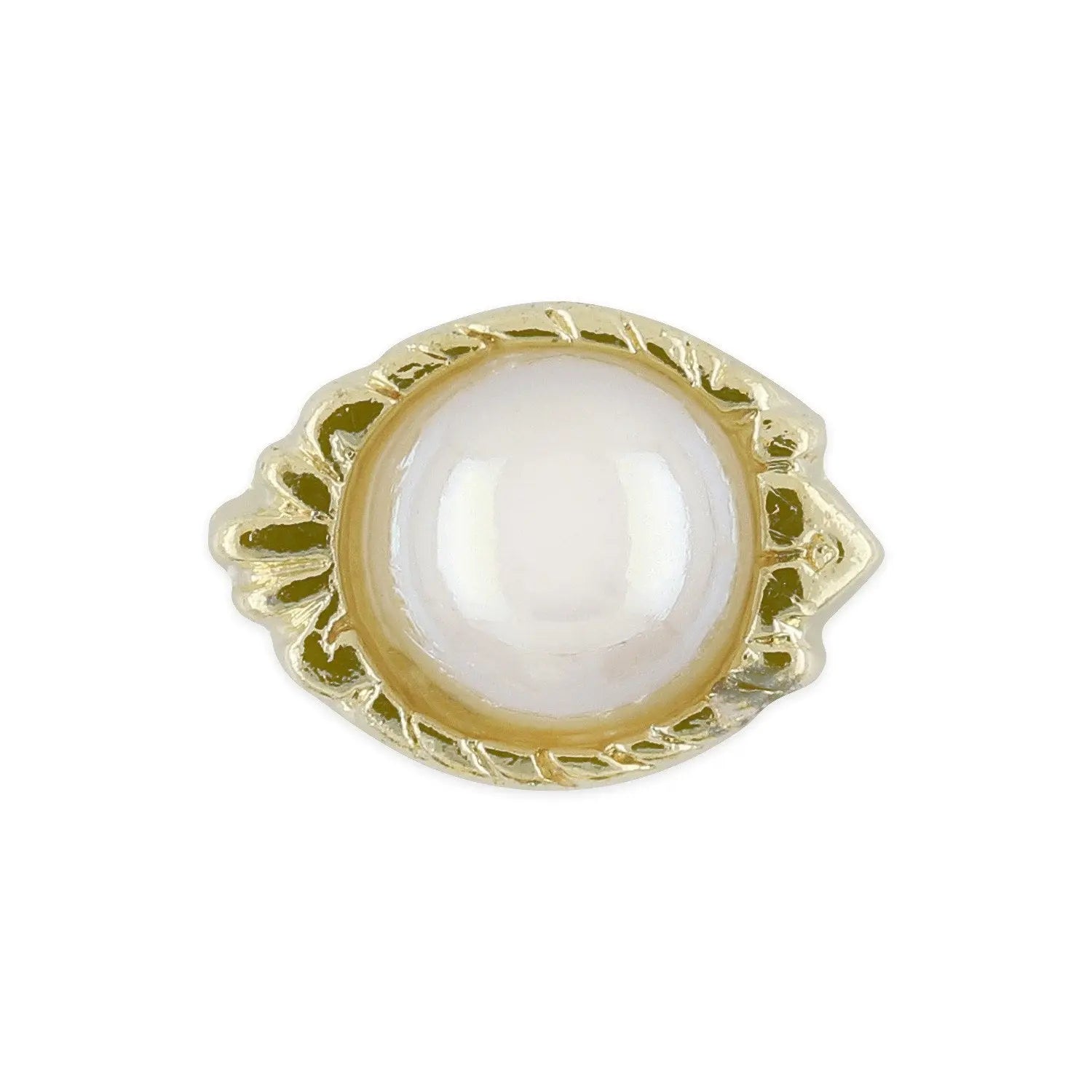 Pot of 10 Charms - Golden Eye Pearl   Naio Nails