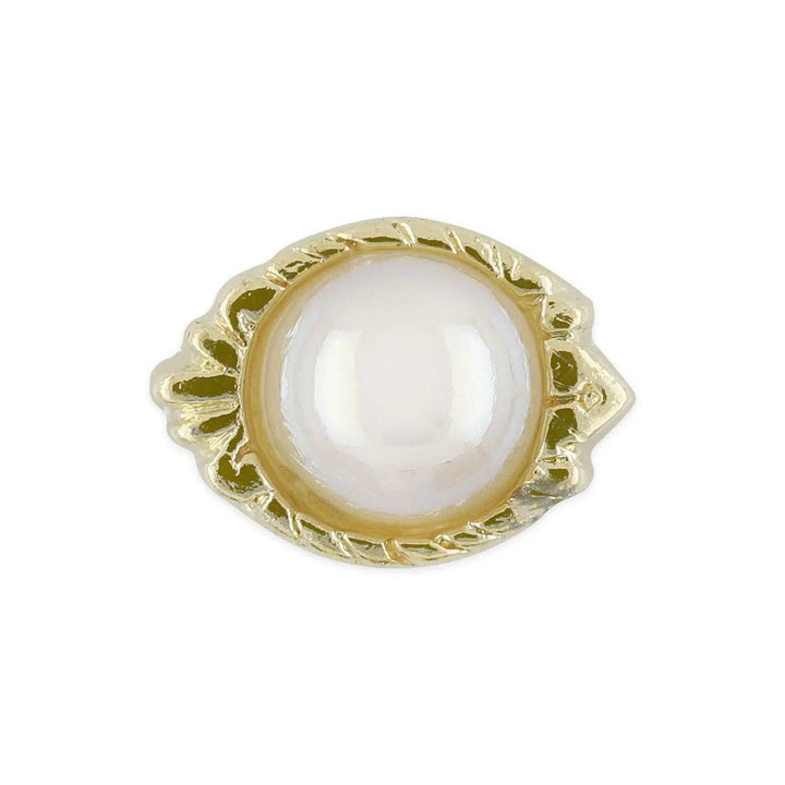 Pot of 10 Charms - Golden Eye Pearl   Naio Nails