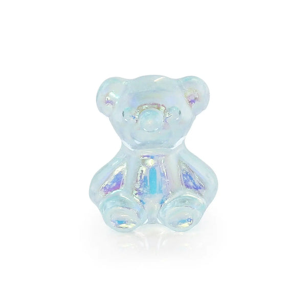 Pot of 5 Charms - Baby Blue Teddybear   Naio Nails