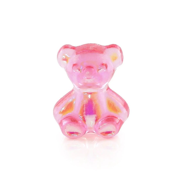 Pot of 5 Charms - Pink Teddybear   Naio Nails