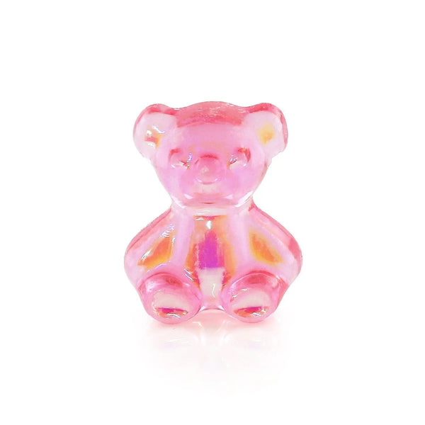 Pot of 5 Charms - Pink Teddybear   Naio Nails