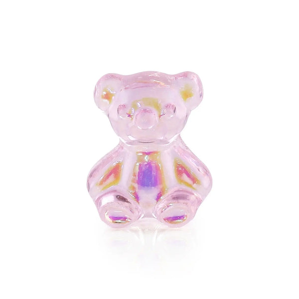 Pot of 5 Charms - Baby Pink Teddybear   Naio Nails