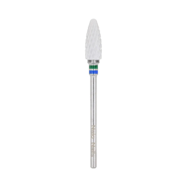 Bullet Cross-cut Ceramic Bit - Coarse   Naio Nails