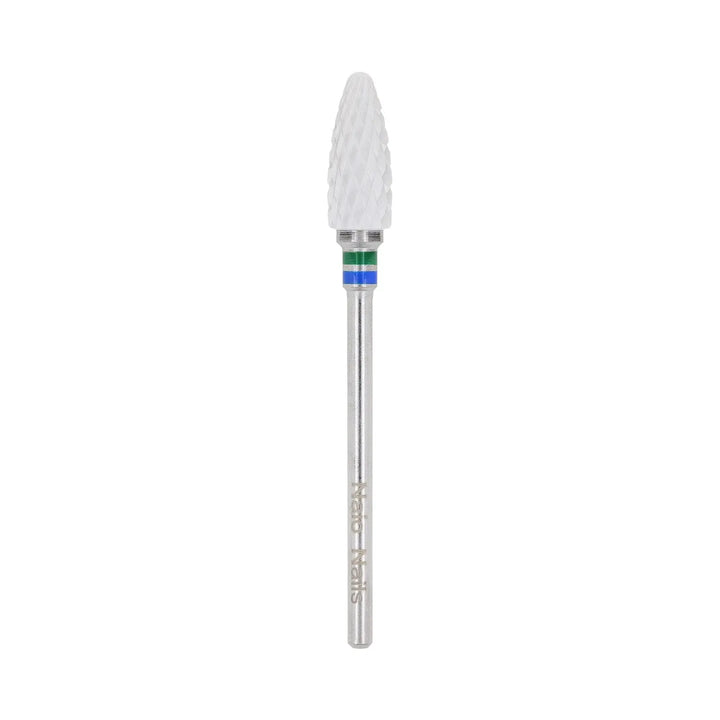 Bullet Cross-cut Ceramic Bit - Coarse   Naio Nails