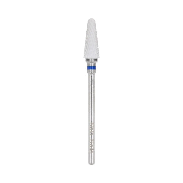 Conical Cross-cut 6mm Ceramic Bit - Medium   Naio Nails