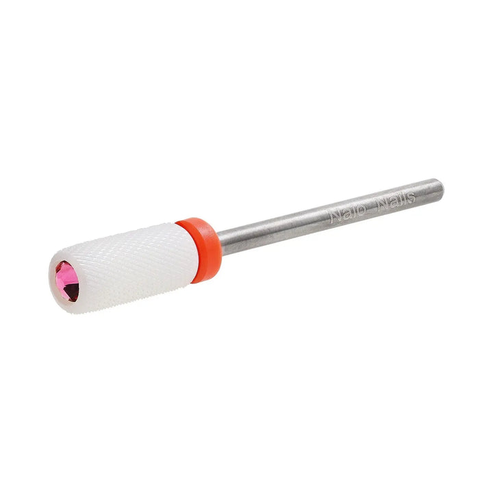 Crystal Large Barrel Ceramic Bit - Fine   Naio Nails