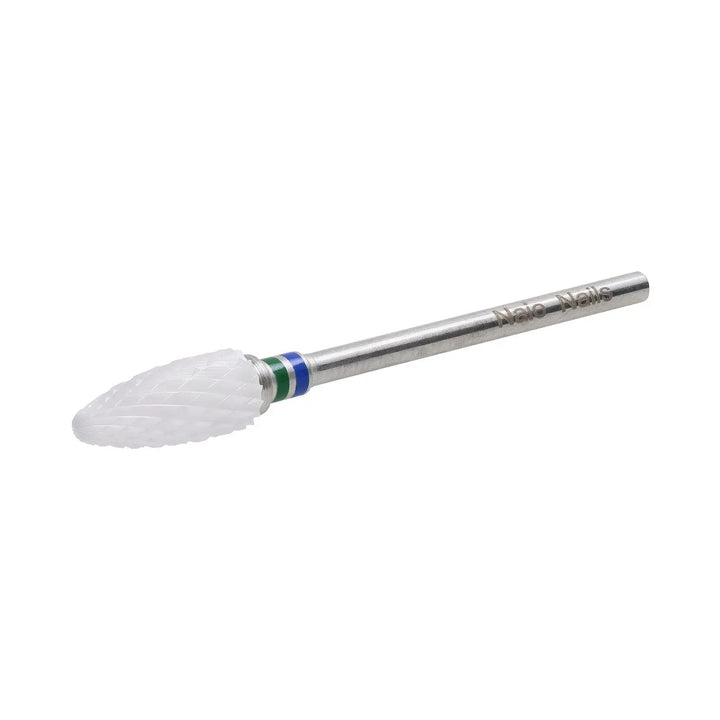 Bullet Cross-cut Ceramic Bit - Coarse   Naio Nails