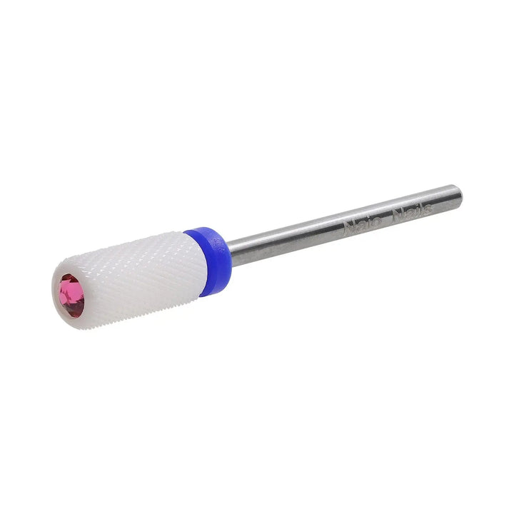 Crystal Large Barrel Ceramic Bit - Medium   Naio Nails