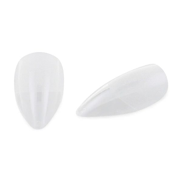 Full Cover Almond - Clear Nail Tips - 360 Tips   Naio Nails