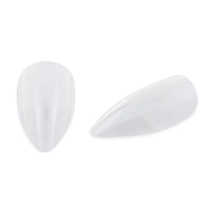 Full Cover Almond - Clear Nail Tips - 360 Tips   Naio Nails