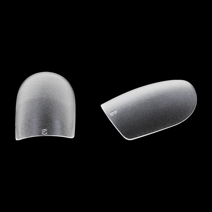Full Cover Classic Square - Matte Clear Nail Tips - 360 Tips   Naio Nails