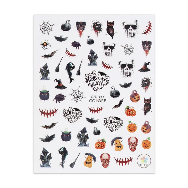 Halloween Stickers - Spooky Collection   Naio Nails